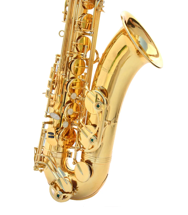 

LTS-1000NT Gold Lacquer Instrument Accessories China Sax Professional Bb Tenor Saxophone