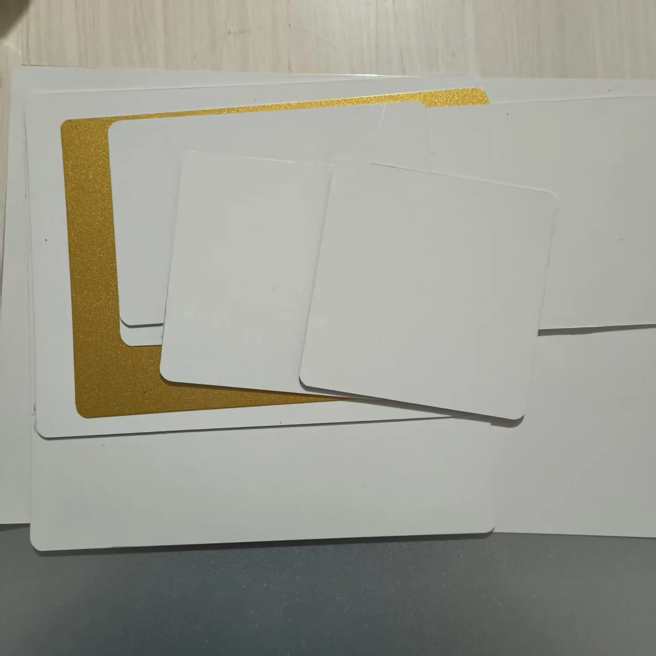 Sublimation Blank Metal Aluminium Plates with Round Corners 0.5mm 20pcs Many Sizes for Choice DIY Photo Printing