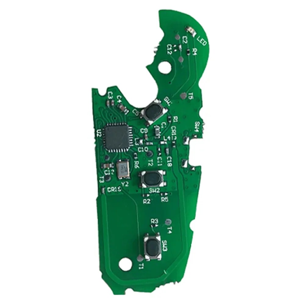 Auto Remote Circuit Board ASK 434/433.92/315MHz 3 Buttons Megamos AES Car PCB Panels Semi-Intelligent MQB Platform For Audi A3