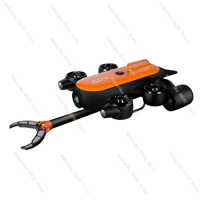 

Can dive 150 meters underwater camera drone search and rescue submarine robot