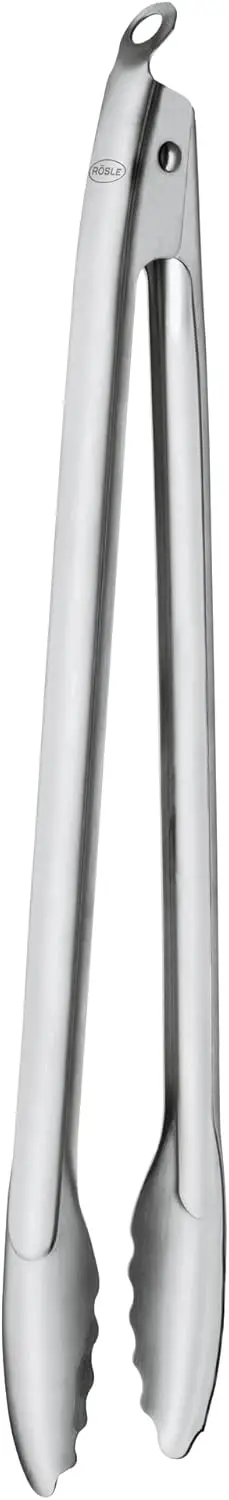 

Stainless Steel Lock and Release Click Tongs, 17-inch Kitchen Utensil for Easy Cooking