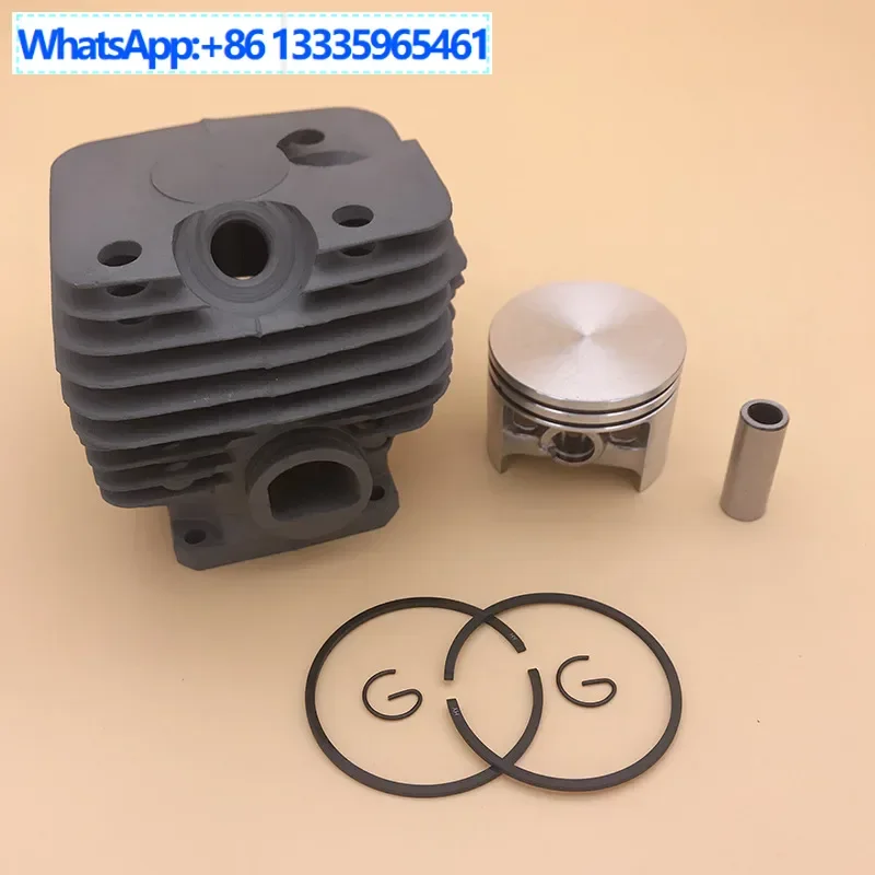 2 uds para conjunto de cilindro STIHL MS381 381 conjunto de potencia cilindro de manguito de pistón de 52mm