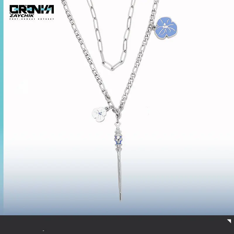 

"Collapse 3" Bronia Secondary Silver Wing Theme Necklace Fashion Pendants Exquisite Gift