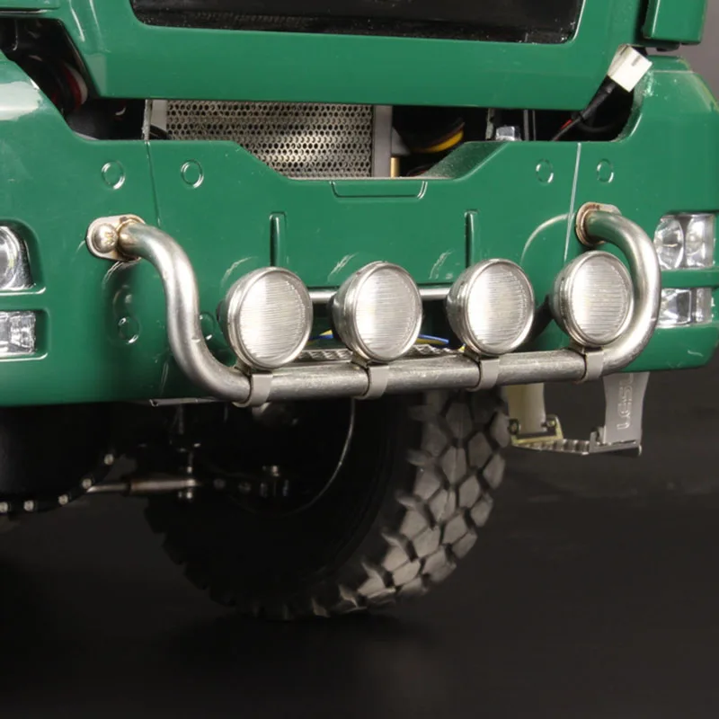 

1:14th Scale Metal Simulation Spotlight for Tamiya RC Truck SCANIA 770S R620 VOLVO BENZ Arocs MAN TGX Car Accessories