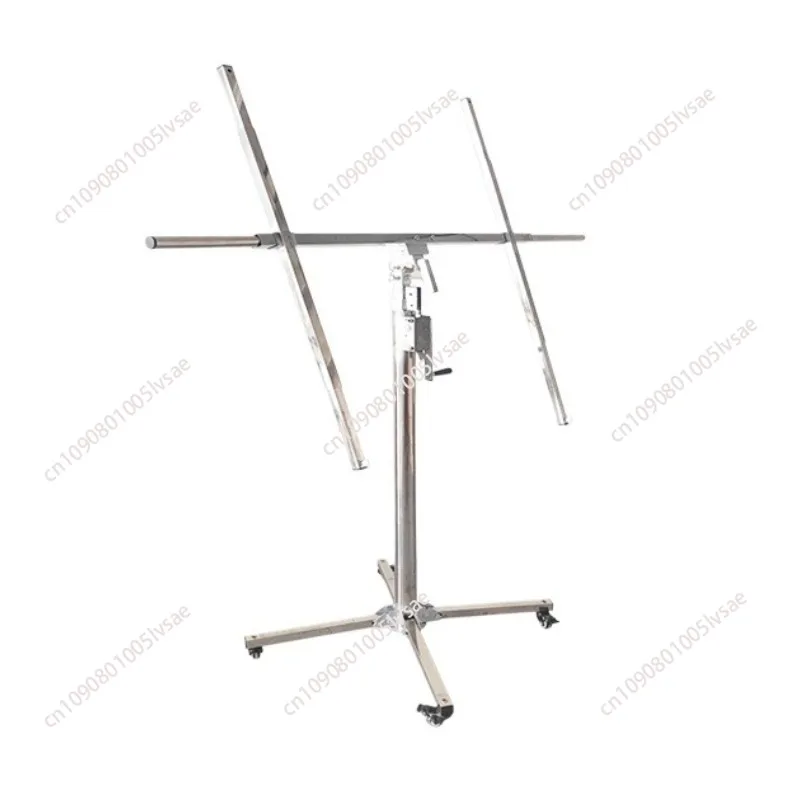 Carpentry Ceiling Gypsum Board Sealing Artifact Lifting Bracket Platform Stainless Steel Manual Portable Lift