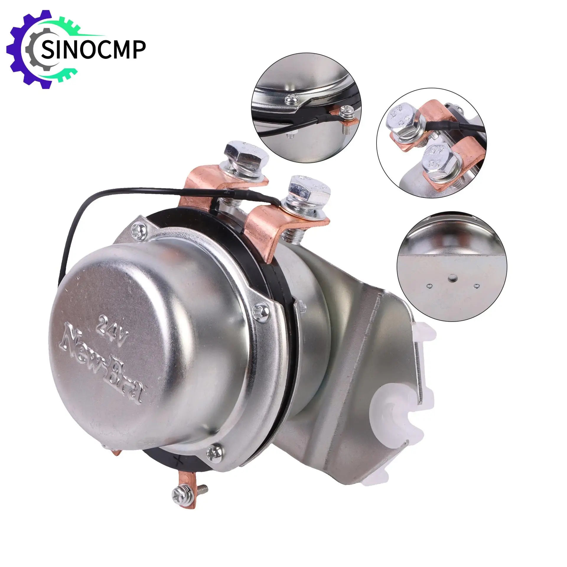 

08088-30000 BR263 24V Positive Electrode Relay Battery Switch for Komatsu PC300LC-8 PC350-8 Volvo Hitachi Kato Excavator Parts