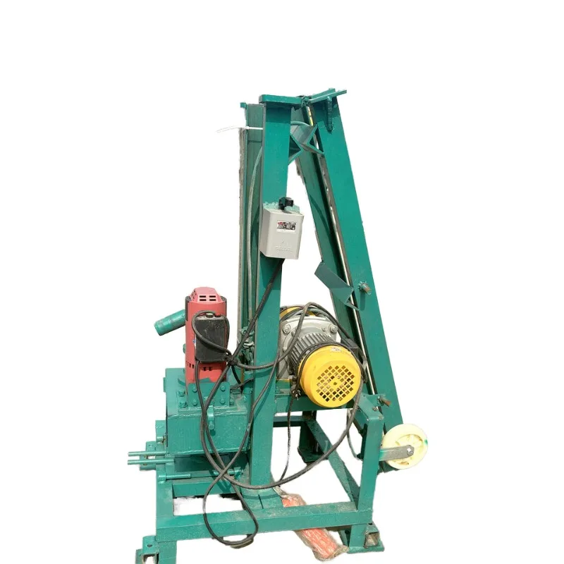 Small Spiral Pile Drilling Rig Machine Multifunctional DTH Drill Rig Down the Hole Drilling Rig Bit Machine for South Africa