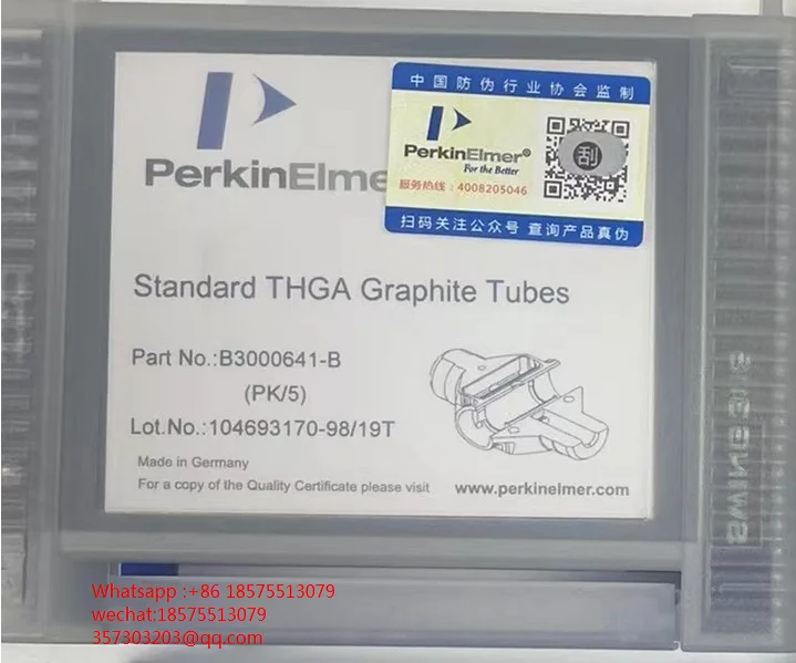 For PERKINELMER B3000641 10/pk  B3000641-B 5/pk Standard Thga Graphite Tubes PE Graphite TubeS