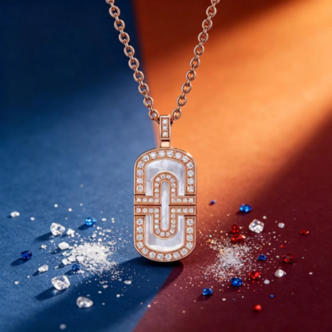 

European and American retro style neckchain commuting versatile temperament pendant