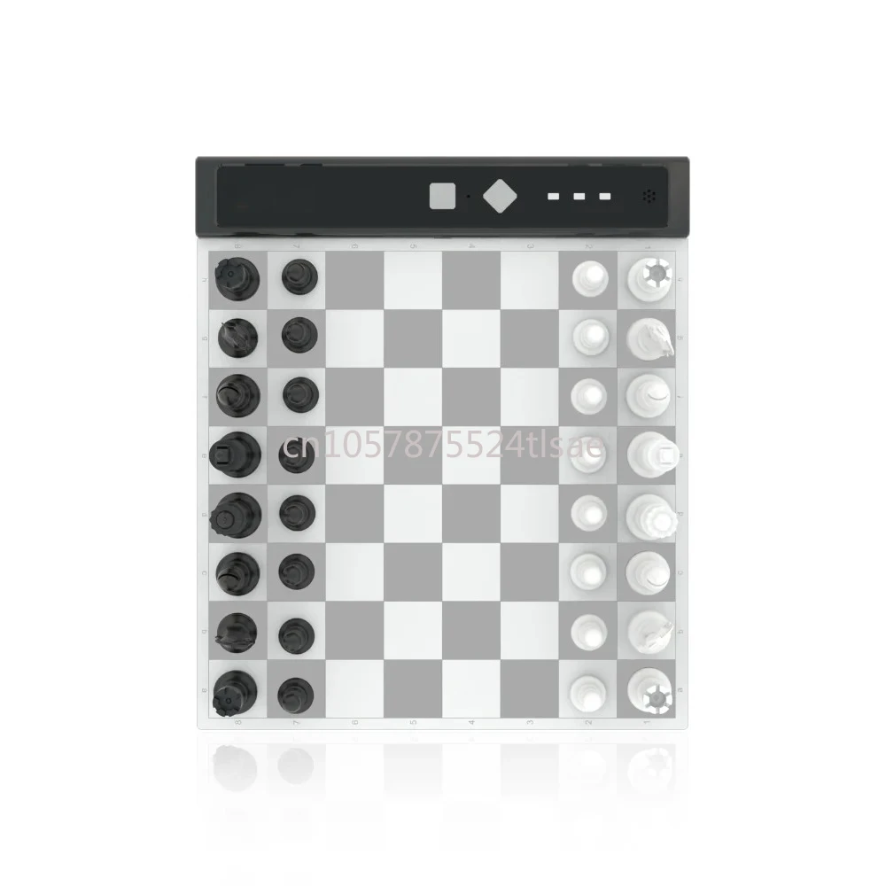 Ultimate Portable Travel Electronic Chessboard ((Grey))