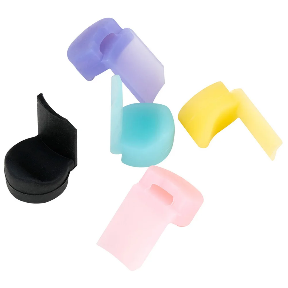 

5 Pcs Clarinet Finger Rest Thumb Rests Pad for Silicone Rubber Cover Cushion Oboe
