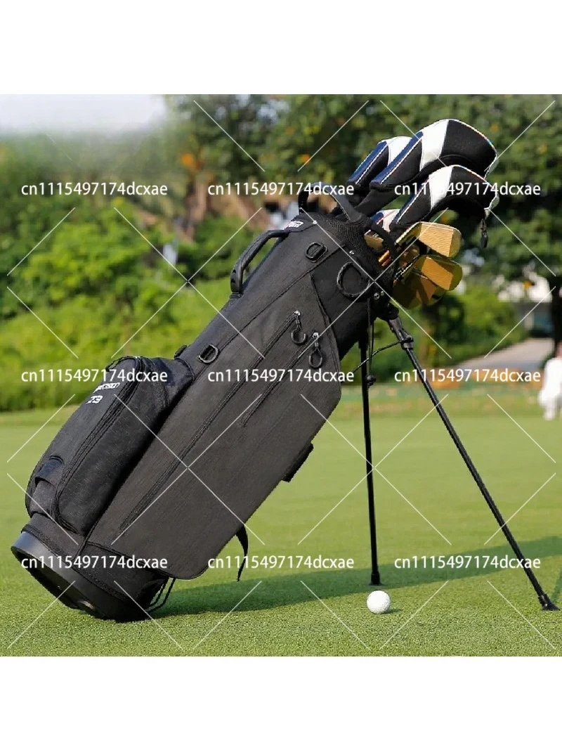 Golf Bag Multi-function Bracket Bag Light Portable Version Holds Full Set of Clubs