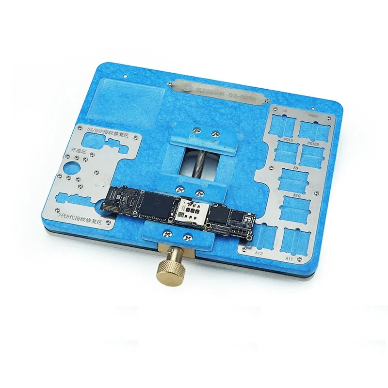 For Sunshine SS-601J Motherboard Universal fixture platform For iPhone 6 6S 7 8 X XS xs max Fingerprint Repair PCB Holder