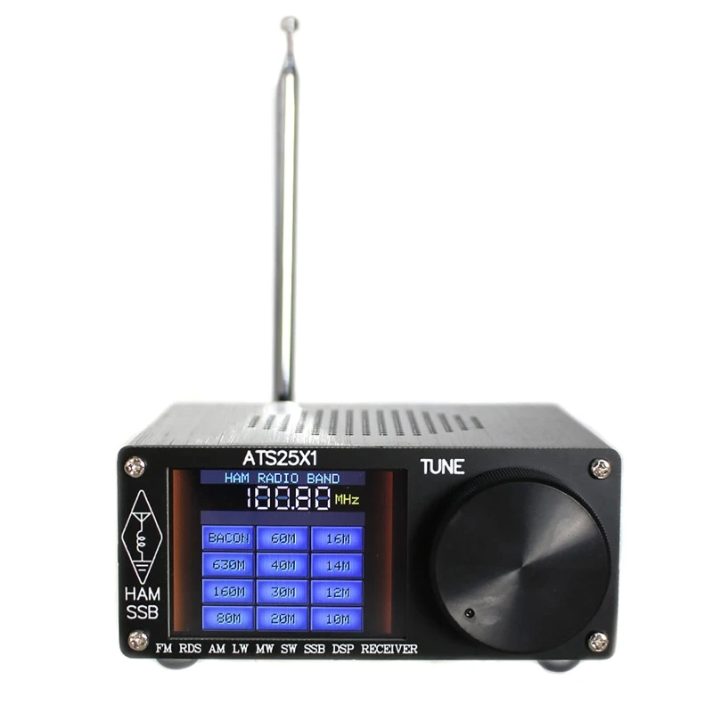 

SI4732 All Band Radio Receiver Shortwave FM Radio Aluminum Alloy for Case