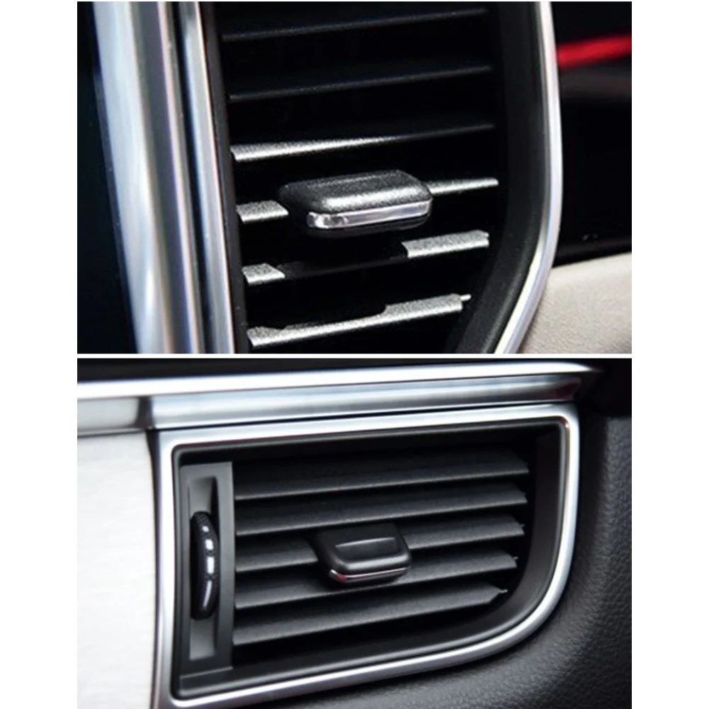 A/C Air Vent Outlet Tab Clip Repair Kit For Porsche For Macan 2014-2017 95B819702D, 95B819201B Left Middle Right