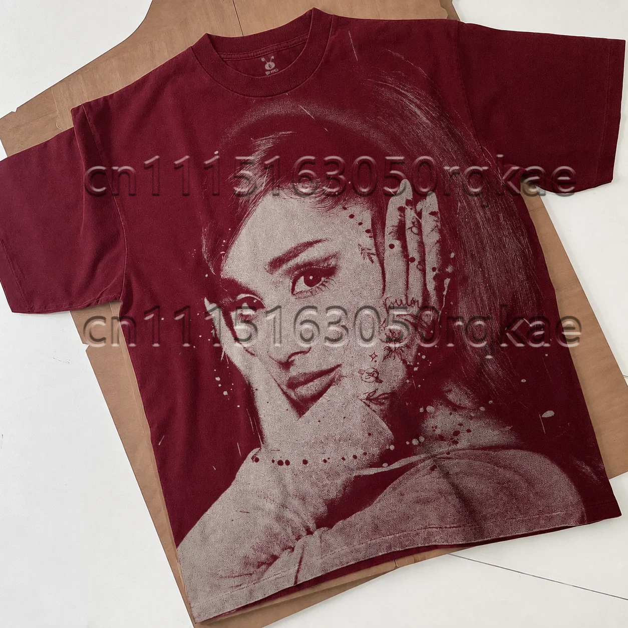 Ariana Grande Tour 2026 T-Shirt zum Gedenken an ihre Musiktour, locker geschnittenes Unisex-Kurzarmshirt, Sommerkleidung für Damen – Detail 4