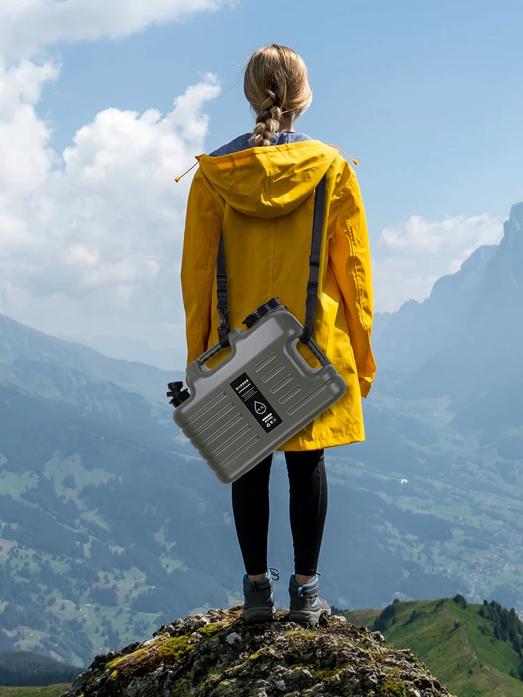 

18.5L Portable Camping Water Jug No Leakage Water Storage Tank Water Storage Carrier for Outdoor Hiking Camping Picnic