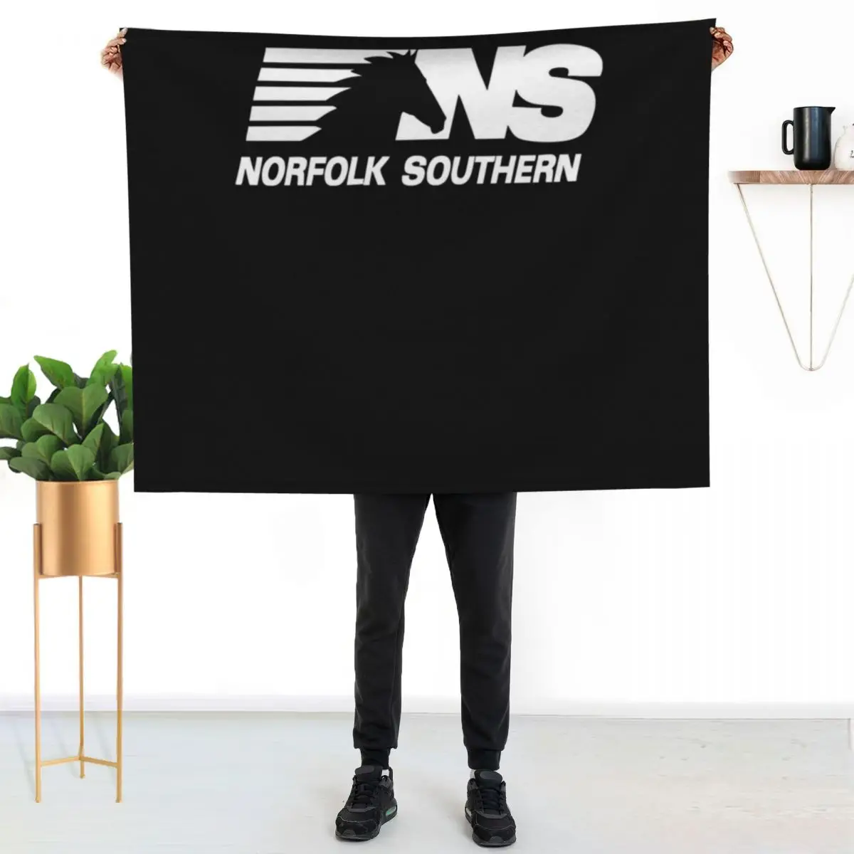 Norfolk Southern Railway Throw Blanket Decorative Throw For Decorative Sofa Single Giant Sofa Baby Blankets For Bed Blankets
