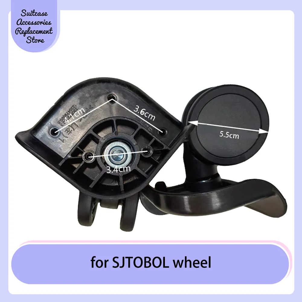 

for SJTOBOL trolley case universal wheel replacement luggage pulley case luggage wheel repair accessories Low noise