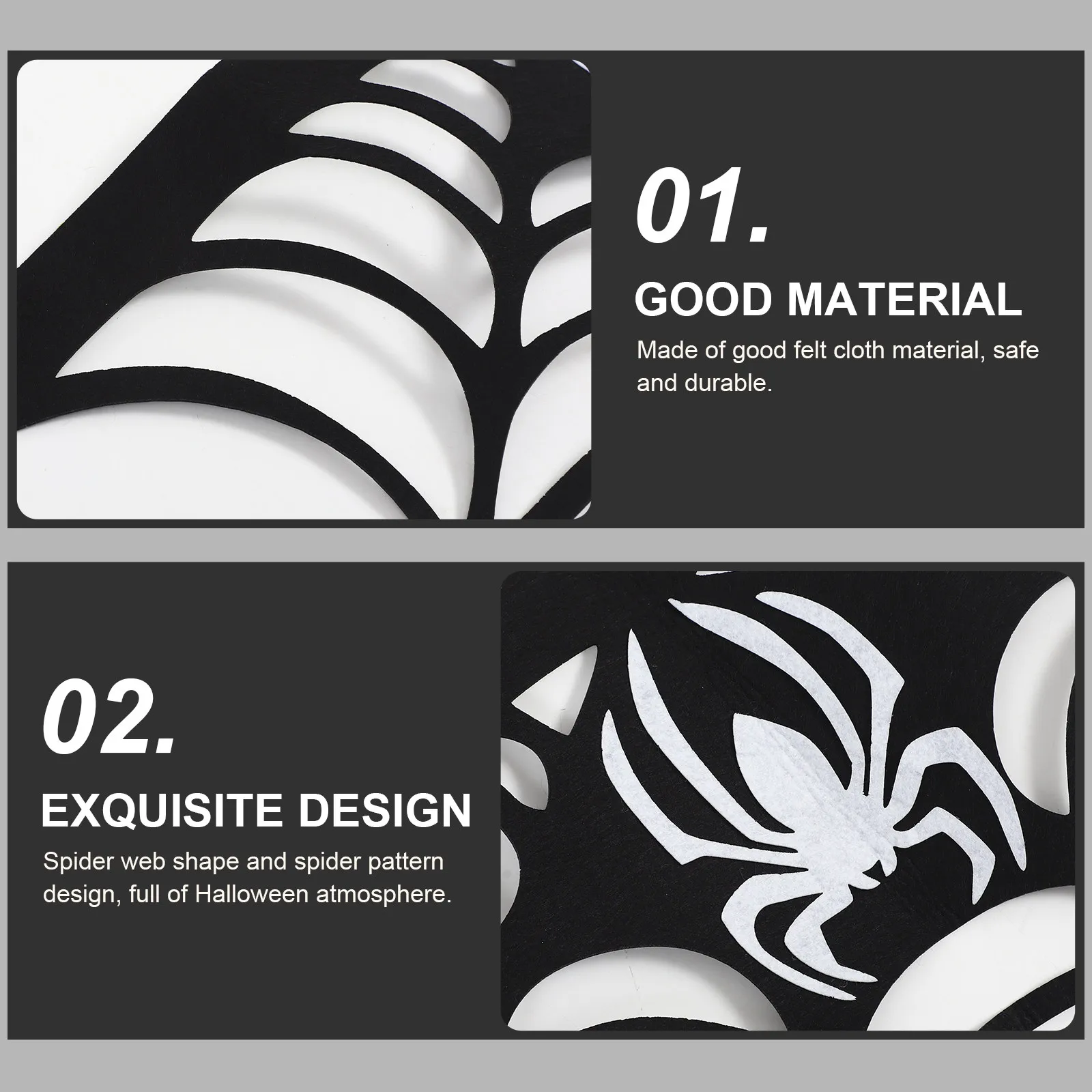 

Парчовое покрывало-паутинка для каминной полки на Хэллоуин, креативное украшение для вечеринки и сценических представлений в стиле Хэллоуин