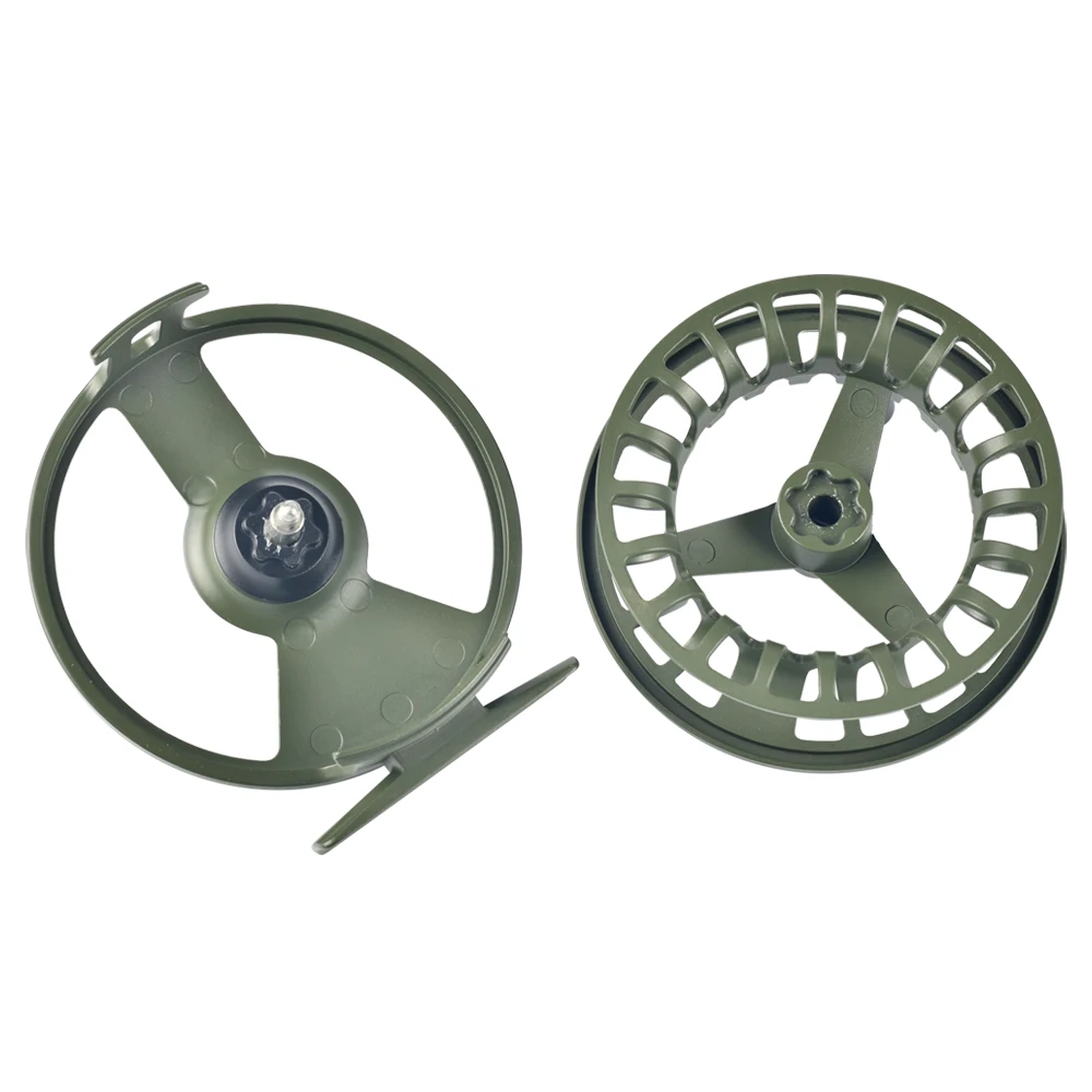 Master Logic 5/6WT Fly Fishing Reel Large Arbor Aluminum Alloy Left Right Convertible Adjustable Disc Drag Lightweight Fly Reel