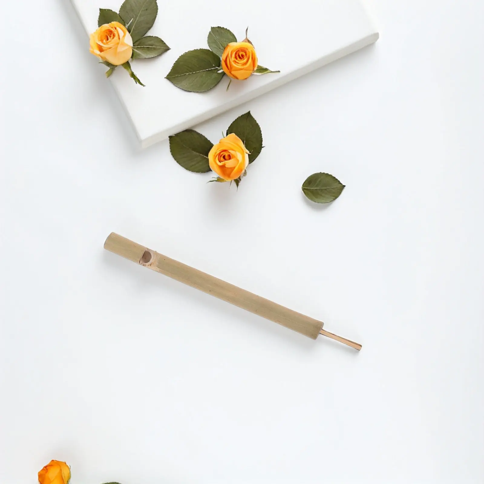 5Pcs Bamboo Bird Whistle Set Portable Outdoor Flute Authentic Call for Parks Forests Farms Relaxation
