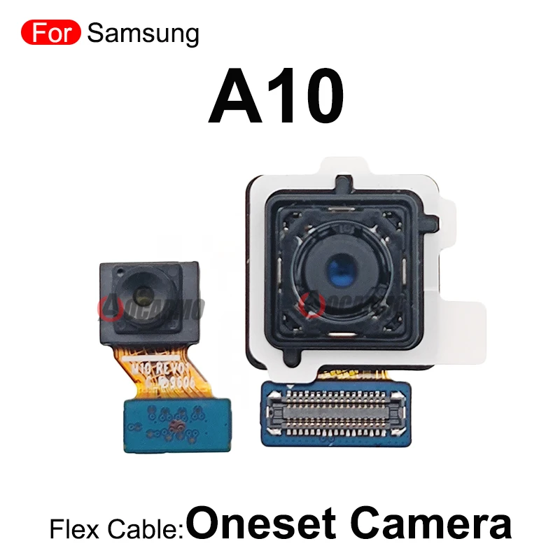 For Samsung Galaxy A10 Front Camera Back Main Rear Camera Module Flex Replacement Parts