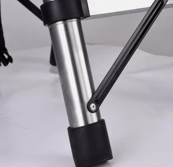 Modern 1.4m+1.4m Stainless Steel Telescopic Extension Ladder Portable Foldable Herringbone Design for Household Use