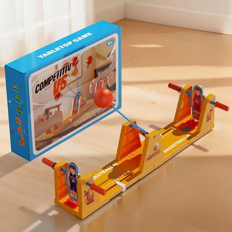 

Desktop Basketball Game - Swing Basketball Game - for Two Players Party Shooting Game Fun Competitive Gaming Experience