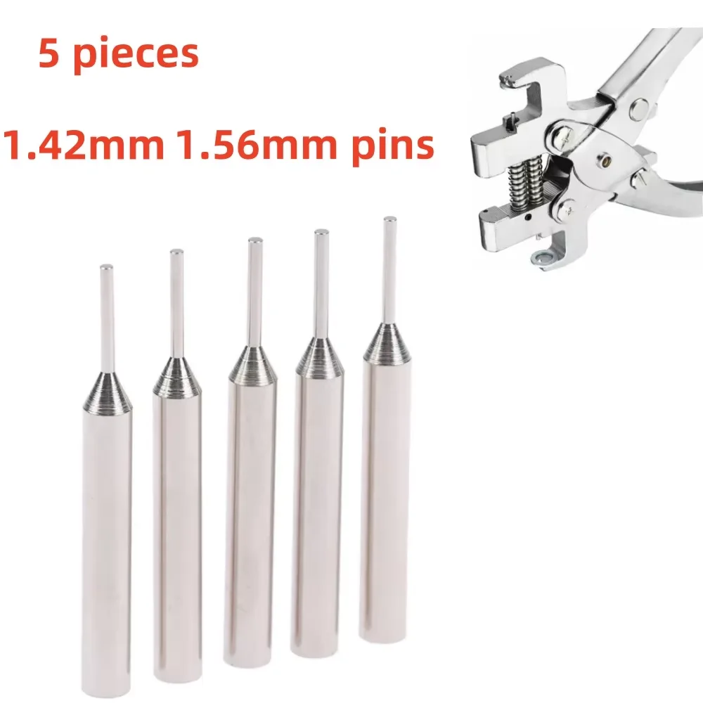 5 Pieces Goso 1.42mm 1.56mm Pins for Goso Dismounting Pin Flip Key Vice Remover Flip Key Fixing Tool