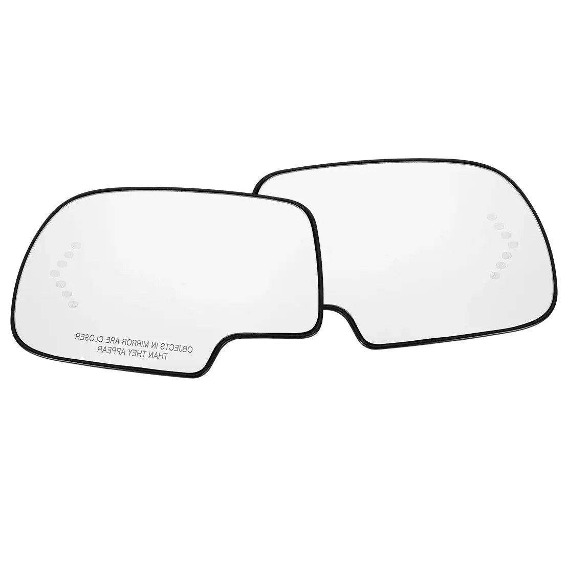 

88944391 88944392 1 Pair Heated Mirror Glass With Turn Signal Fit For Cadillac Escalade Chevrolet Avalanche GMC Sierra Yukon