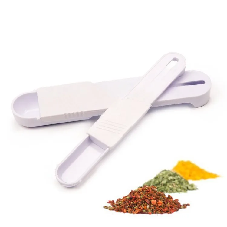 Adjustable Measuring Spoon Set Multi-Scale Measuring Spoon for Baking Cooking Powder Spoon Scale Mini Kitchen Measuring Tools