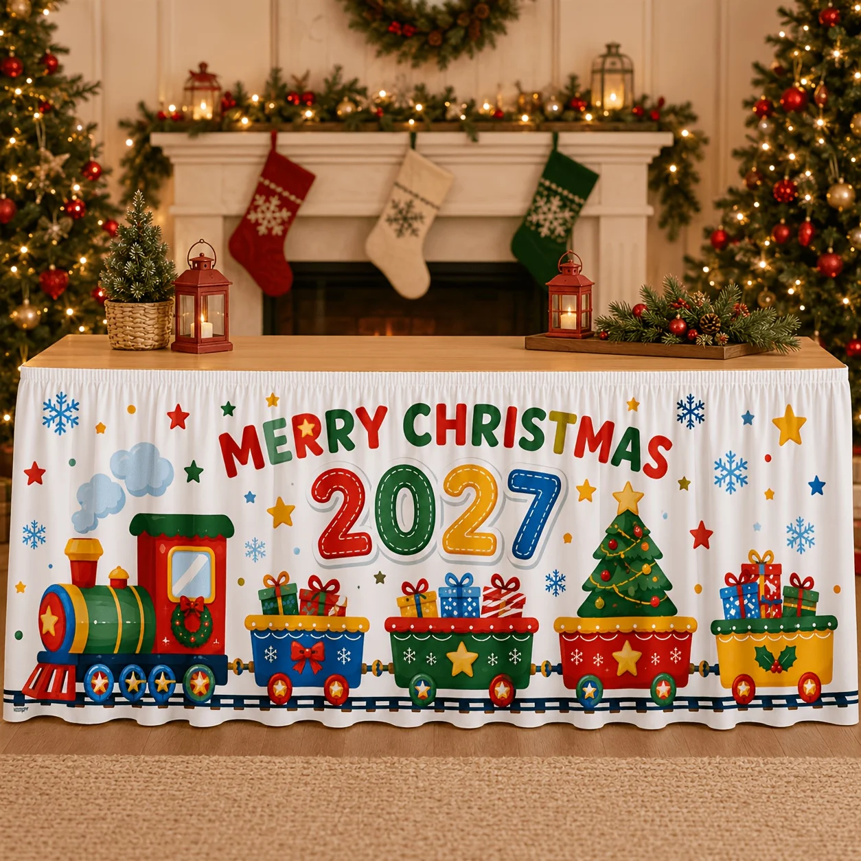 1 piece of tablecloth, 