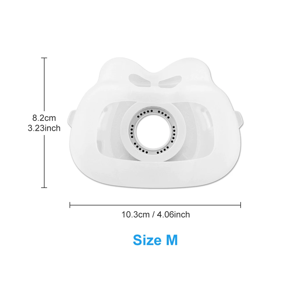 

Customizable for Airfit F40 Mask Silicone Nasal Cushion Replacement , Compatible with AirfitF40 Face Mask , Covering Nose