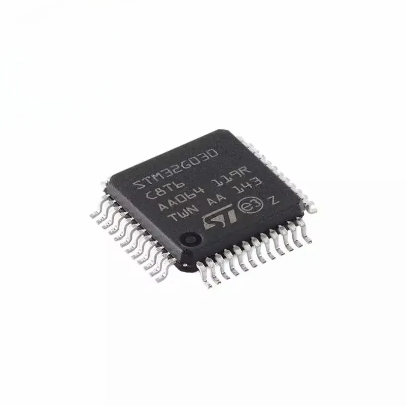 5pcs STM32G030C8T6 STM32G030 STM32 G030C8T6 G030C8 STM32G STM32G030C8 LQFP-48 ARM Cortex-M0+ MCU IC Controller New Original