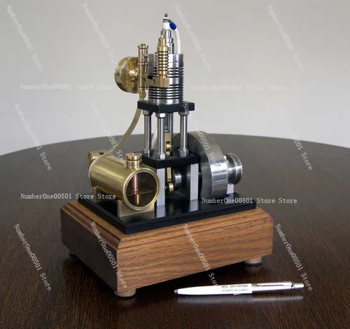 

Q18 Liquid Cycle Engine Model Plans External Combustion Engine Retro Mechanical Drawing