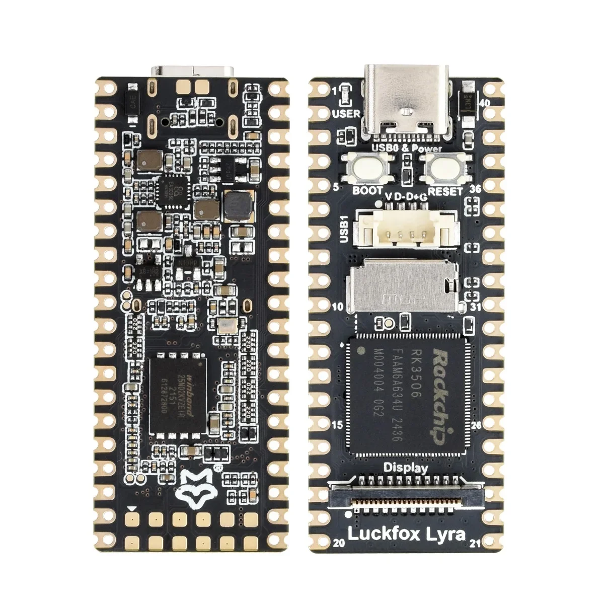 Luckfox Lyra B Rockchip RK3506G2 Micro Linux Development Board