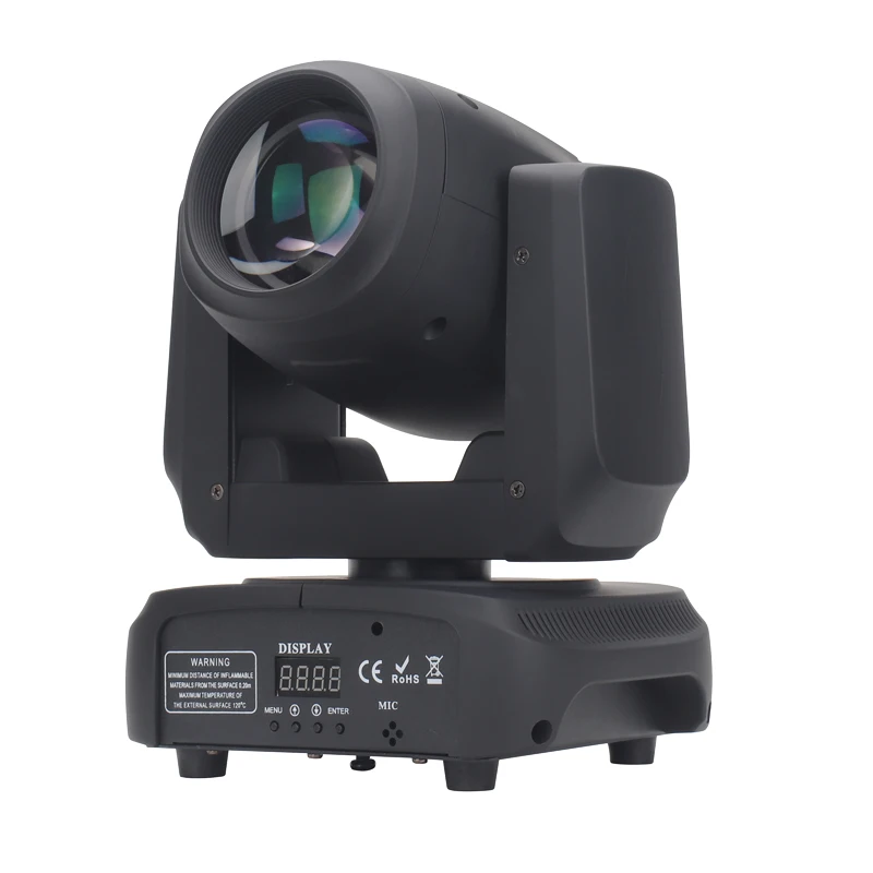

Sunart 100W LED Moving Head Rainbow Prism Stage Effect Lighting For Dj Disco Wedding Beam Spot Sharpy DMX Sound Modes Fixture