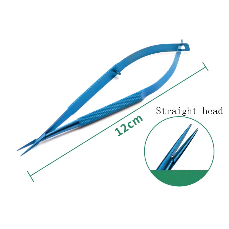 Ophthalmic stainless steel titanium alloy multifunctional needle holder, micro needle holder, specialized needle clamp, needle h