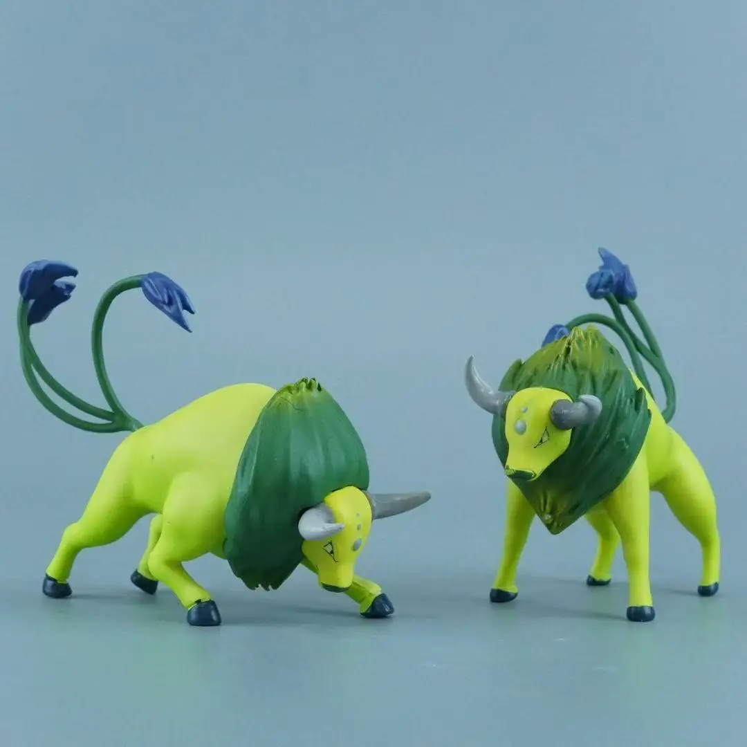 6-7 cm Anime Pokemen Figur Tauros Action-figuren Pvc Statue Sammlung Modell Spielzeug Geschenke – Detail 7
