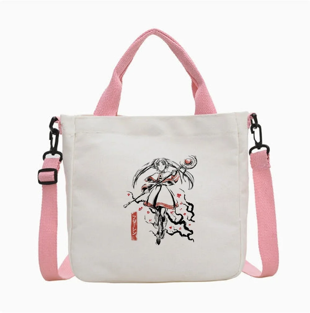 Frieren tote bag y2k foldable torba na zakupy shopper femme