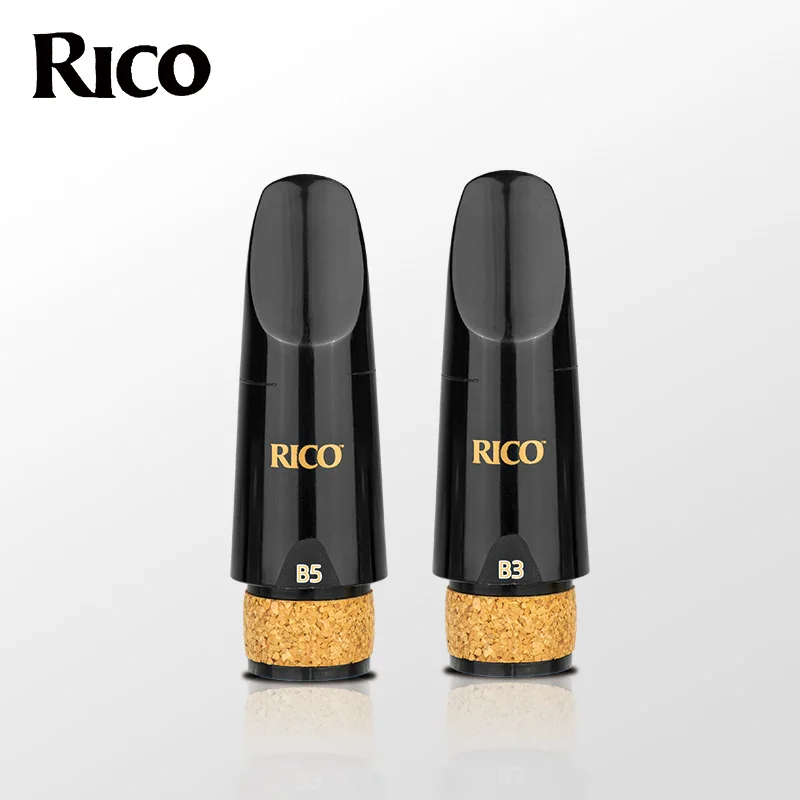 

Американский импортный мундштук для кларнета Rico в клавишах Bb, кларнет для начинающих и профессиональных выступлений, бакелитовый мундштук B3 B5, легко играть