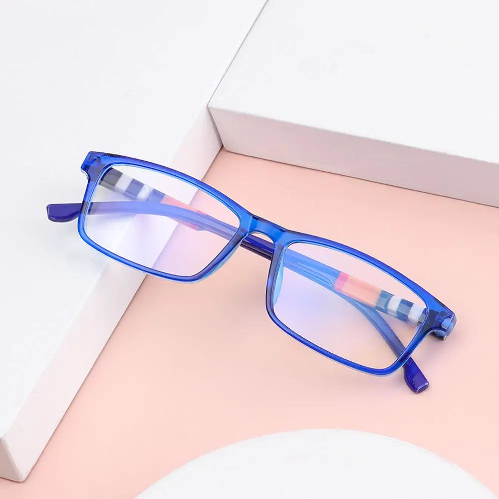 Fashion Vintage Eye Protection Elegant Reading Glasses Anti-Blue Light Ultra Light Frame Eyeglasses