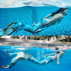 Specialized Adult Mermaid Tail Female Swimwear Beach Photo Pool Party Aquarium Show Can Add Monofin Swim Stretch fabric
