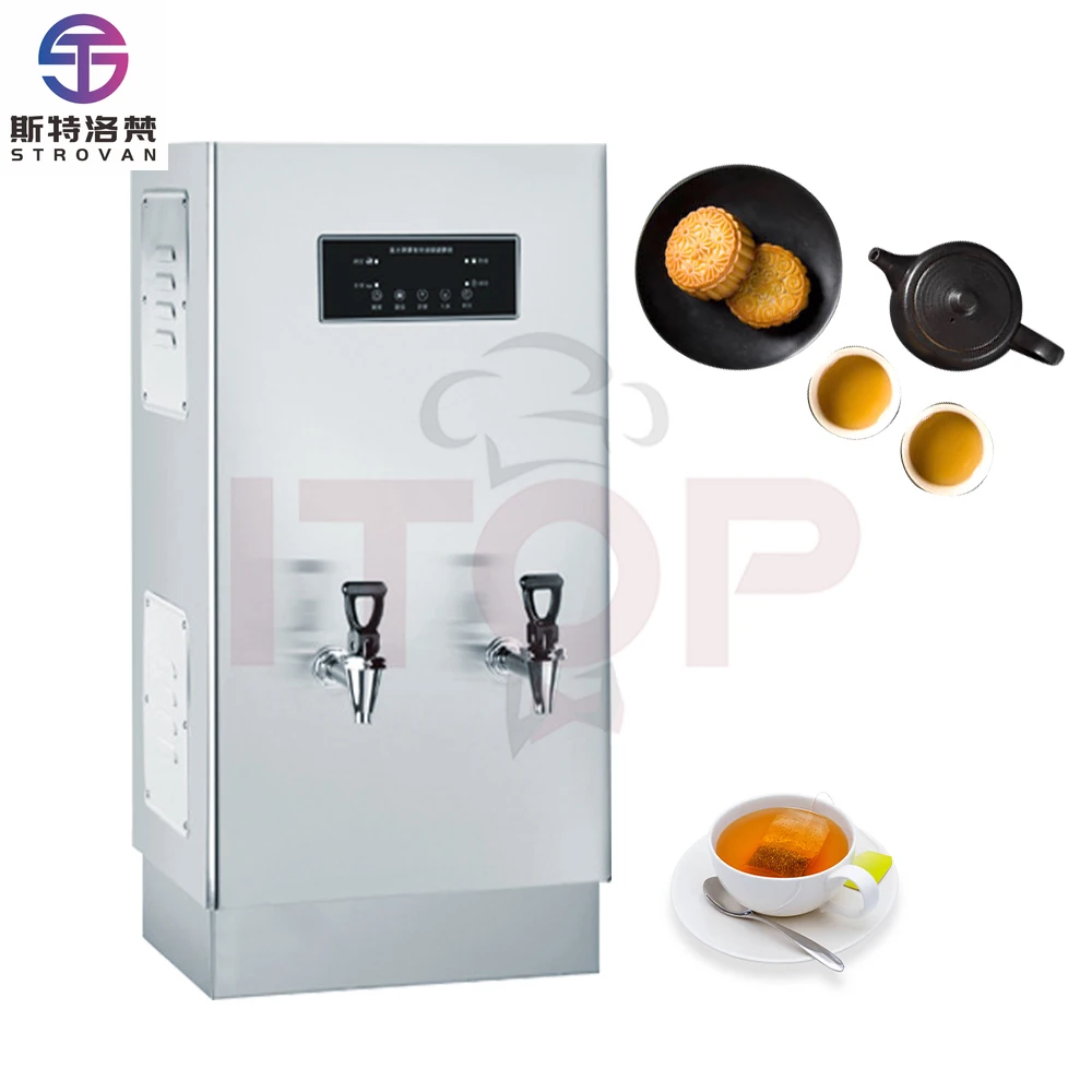 STLF JW 12KW غلاية الماء الساخن يخطو تسخين المياه الكهربائية التجارية آلة غليان تقديم الطعام