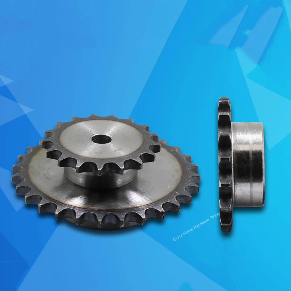 

1Pcs Process Hole 22-32 Tooth 10A 5 Points Sprocket Chain Gear Pitch 15.875mm 45# Steel Industrial Transmission Sprocket Wheel