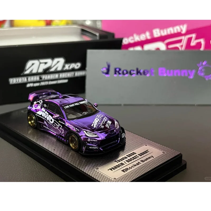 INNO 1:64 APAxpo 2025 Event Edition TOYOTA GR86 Honda NSX (NA1) PANDEM ROCKET BUNNY  Alloy Car Model Chase Collection Gift