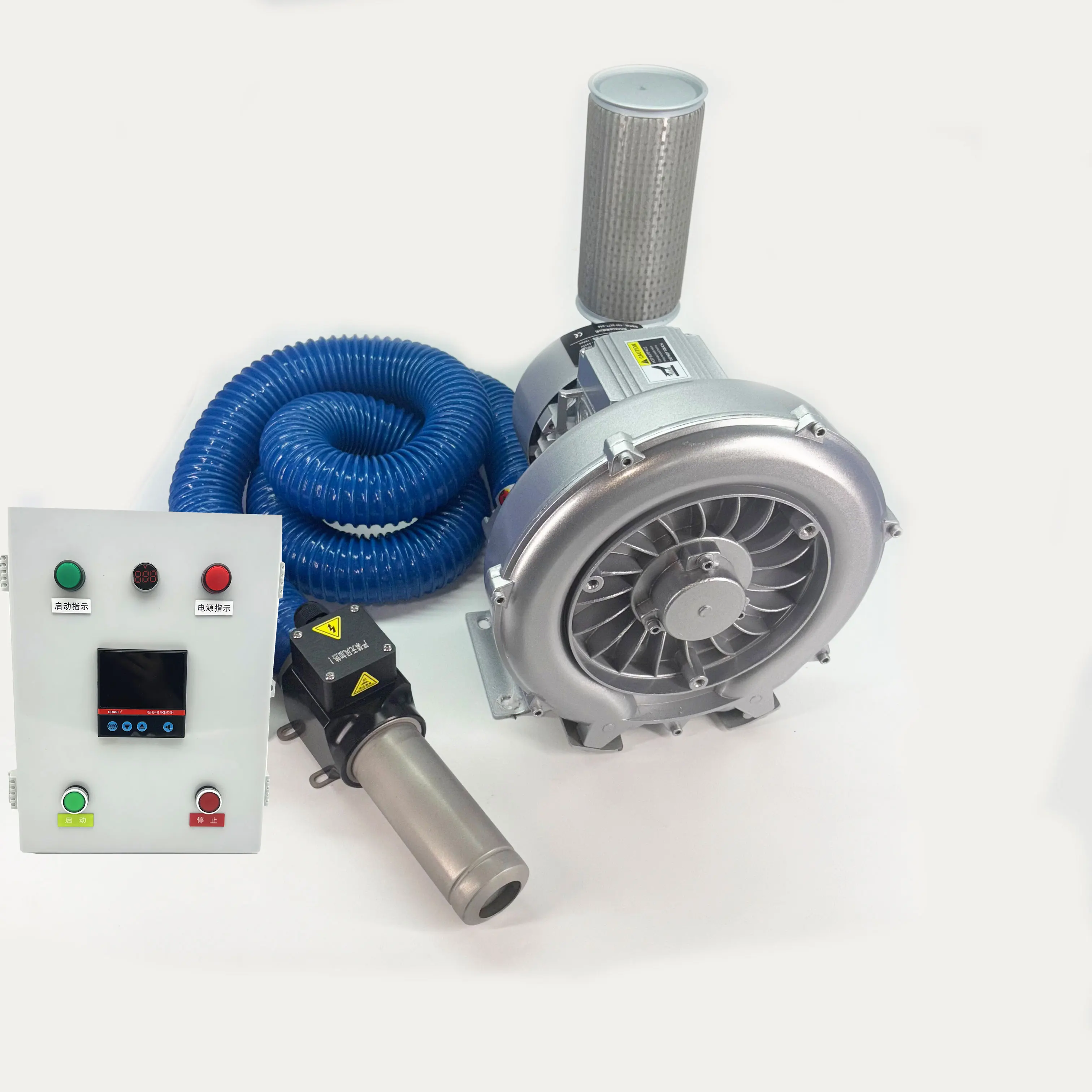 3300 W Industrial Hot Air B with Digital Temperature Control - Compact Heat for Industrial Heating Applications​