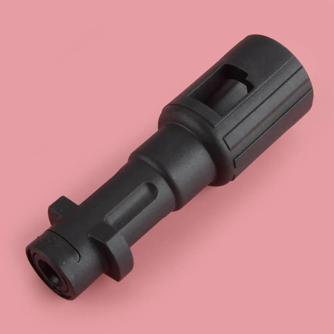 

Адаптер-коннектор для мойки высокого давления, черный пластиковый, подходит для Parkside Lavor, преобразованный в Karcher K2-K7