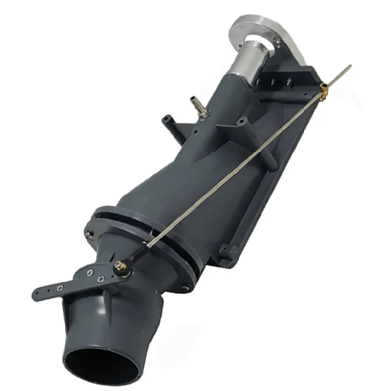 AA84 40Mm 대구경 스프레이 펌프 원격 제어 선박 모델 수정 펌프 3 블레이드 제트 펌프